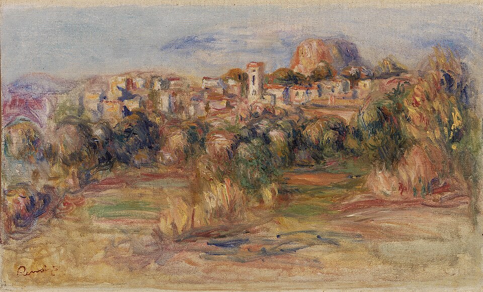 paysage, la gaude 1910